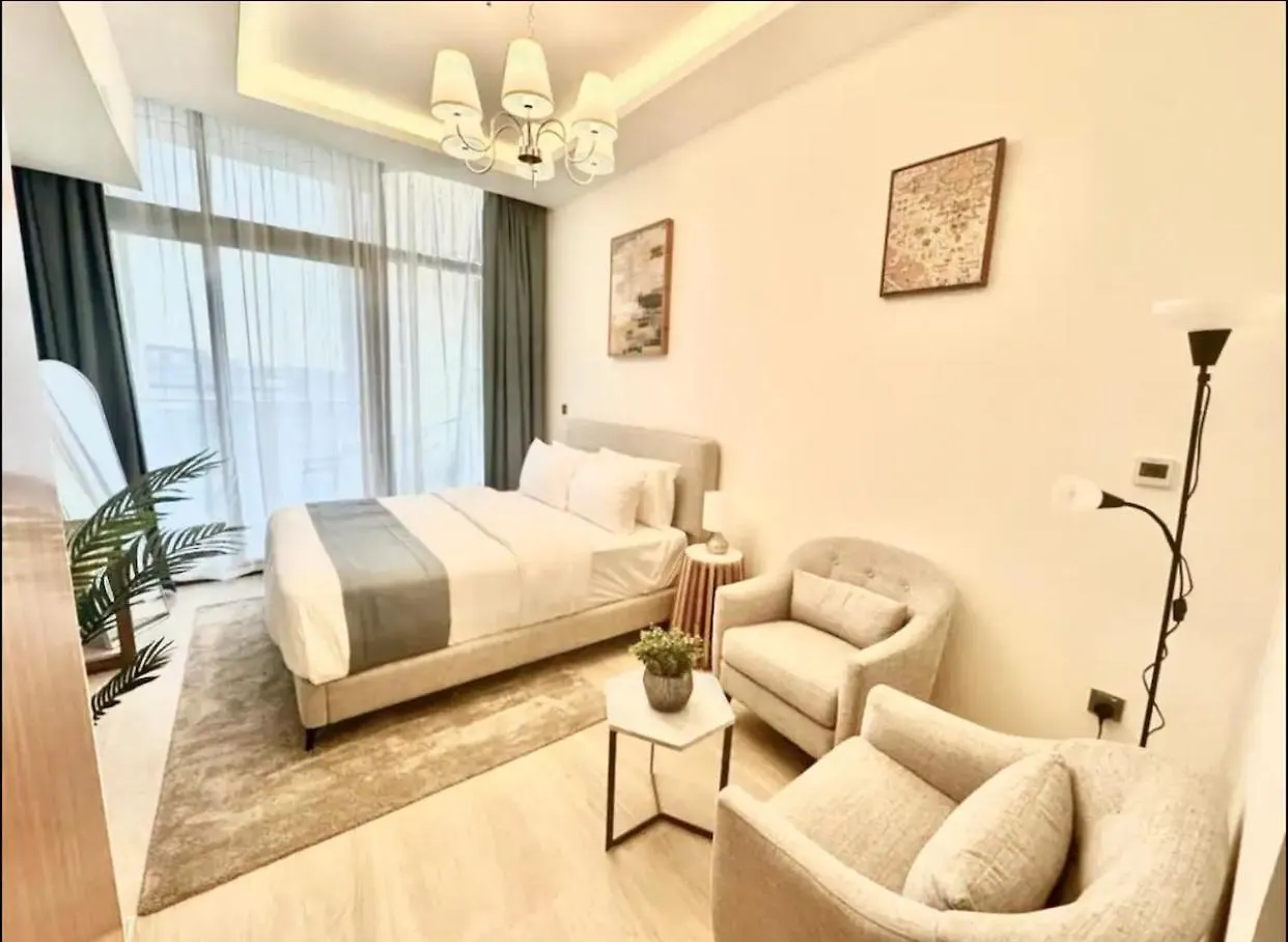 Dubai Galaxy In Azizi Riviera Luxury Studio 0*,